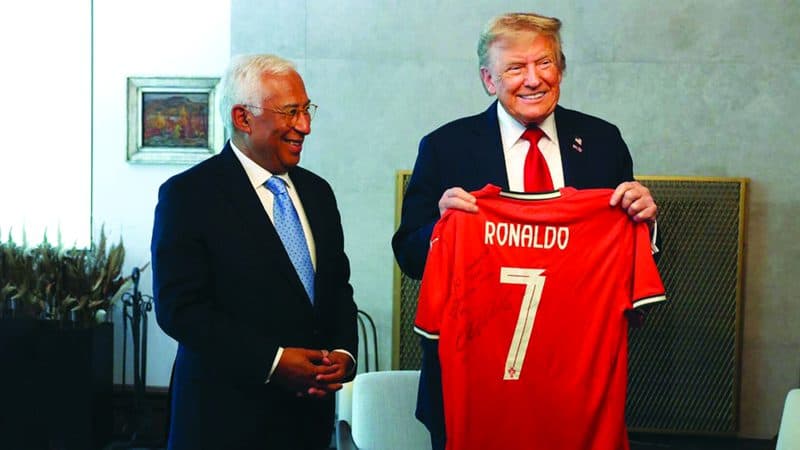 Un cadeau de Ronaldo à Trump « pour la paix »